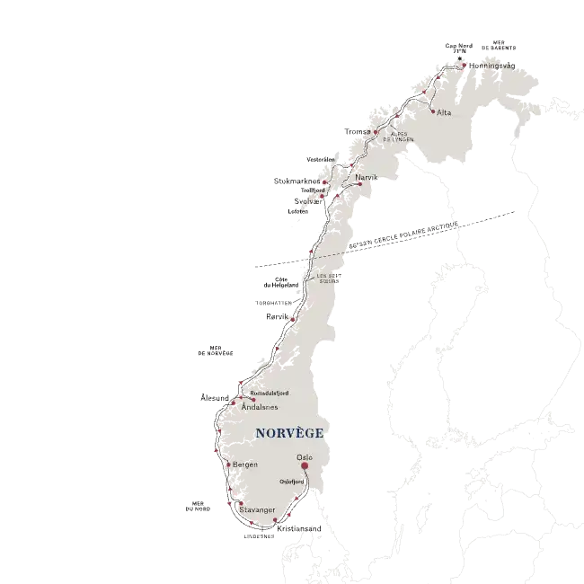 NCL Oslo-NorthCape-Oslo FR