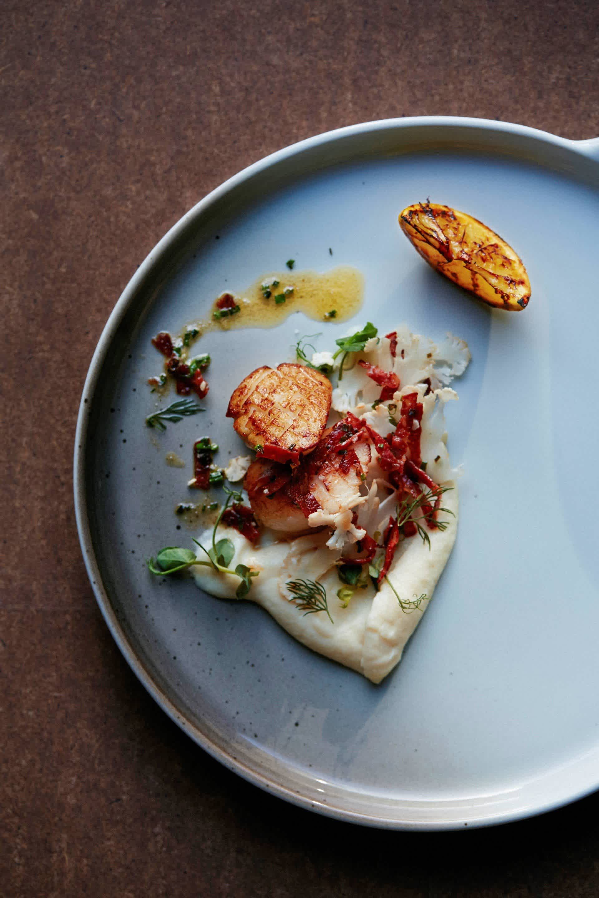 Øistein Nilsen's beautiful, contemporary dish, 