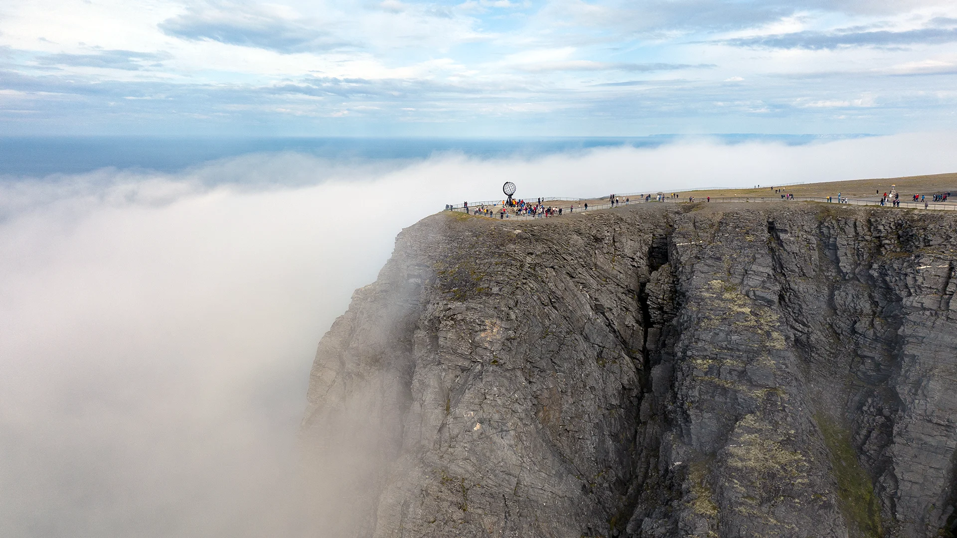 2024.06.14 - North Cape, drone - 42 - Espen Mills 1920x1080