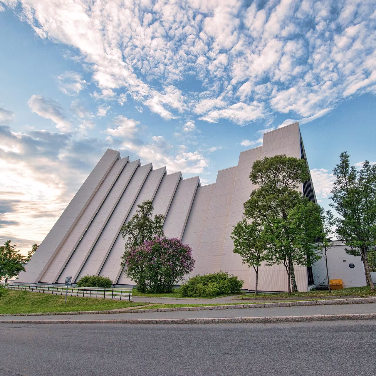 Arctic Cathedral Tromso Norway HGR 160776 Alamy Stock Photo