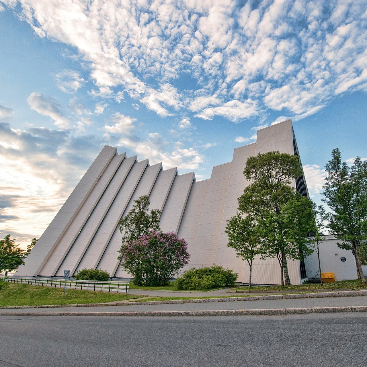 Arctic Cathedral Tromso Norway HGR 160776 Alamy Stock Photo