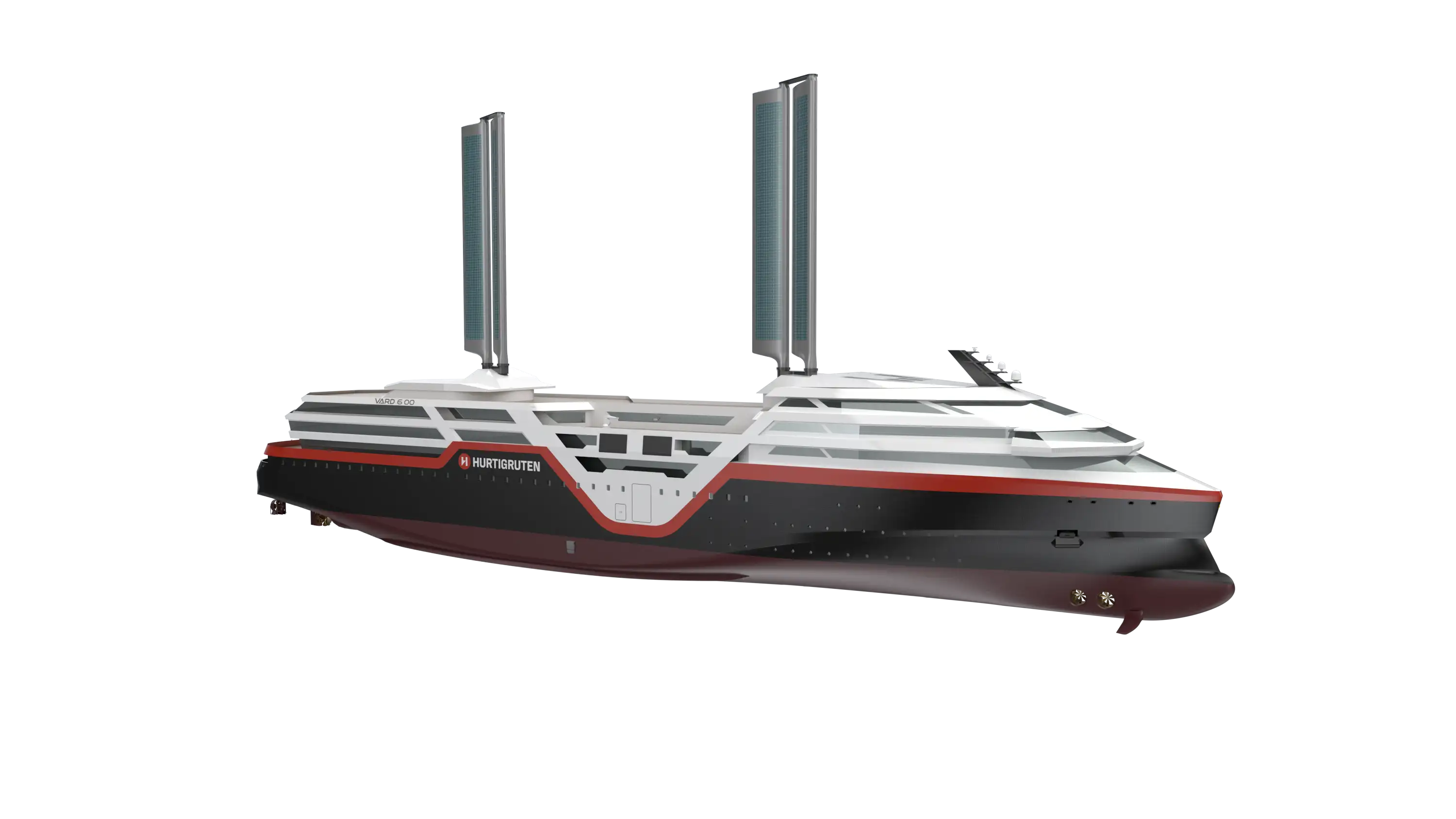 sea-zero-wind-solar-sails-Vard Design Hurtigruten