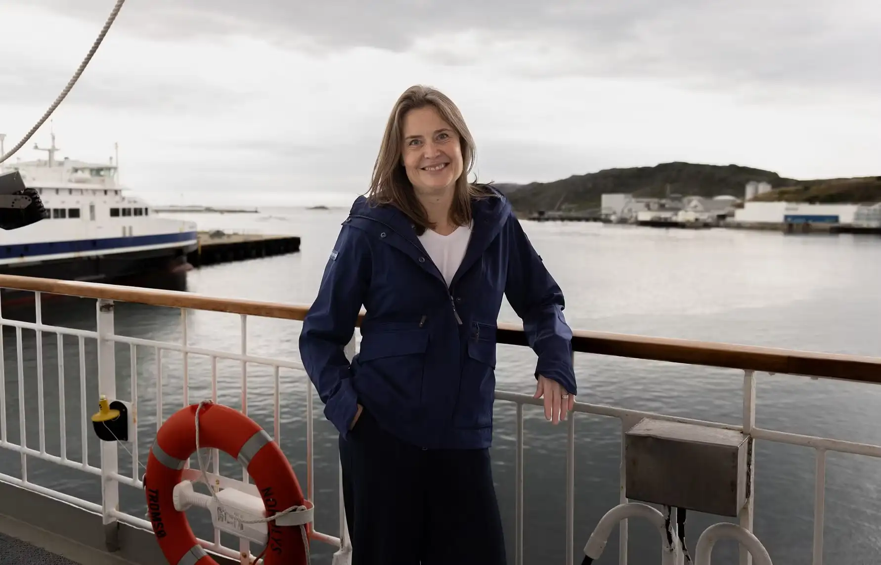 CREDIT - Lisa Warner onboard MS Nordlys - Photo, Mats Jensaas