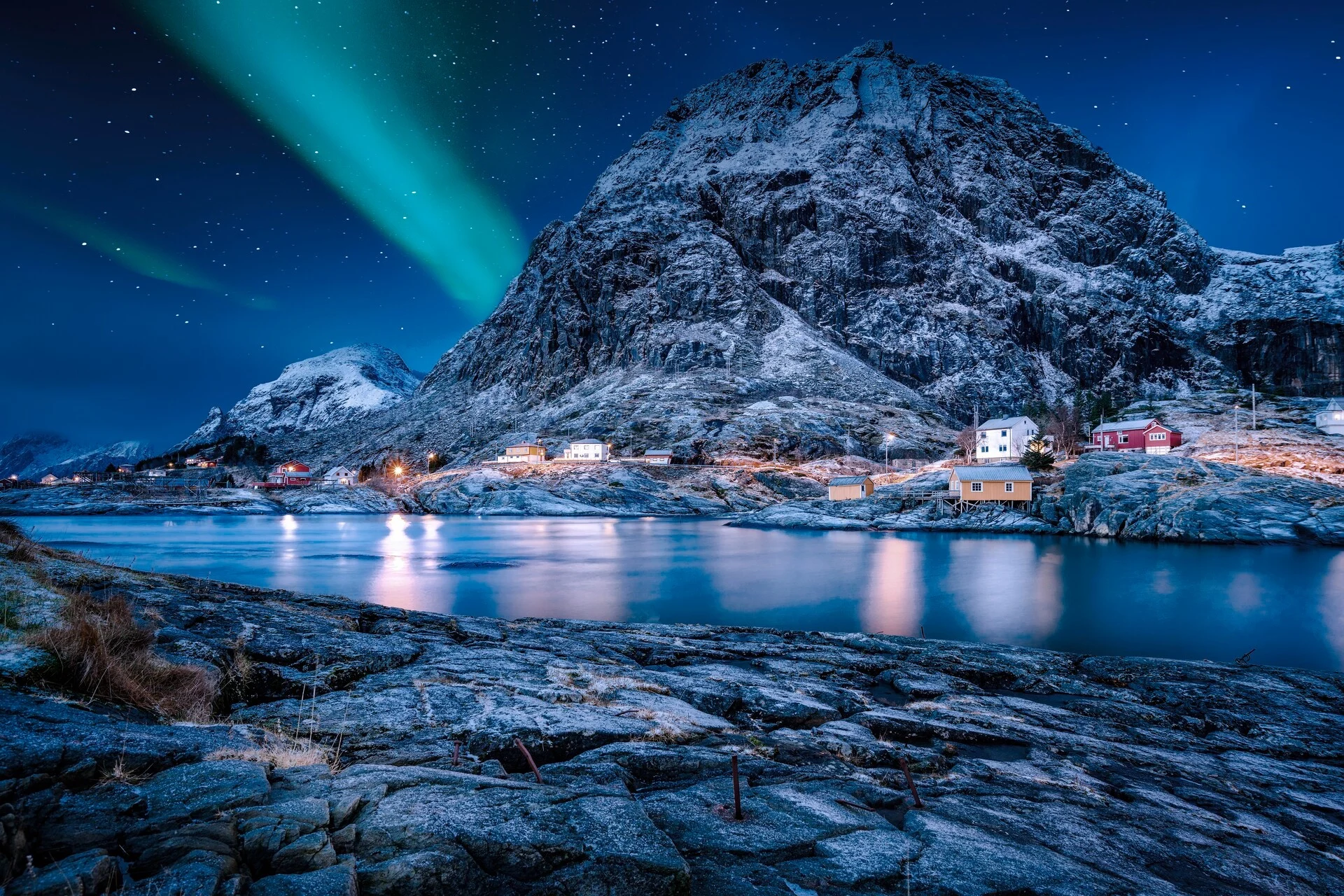 The Northern Lights over Vesterålen