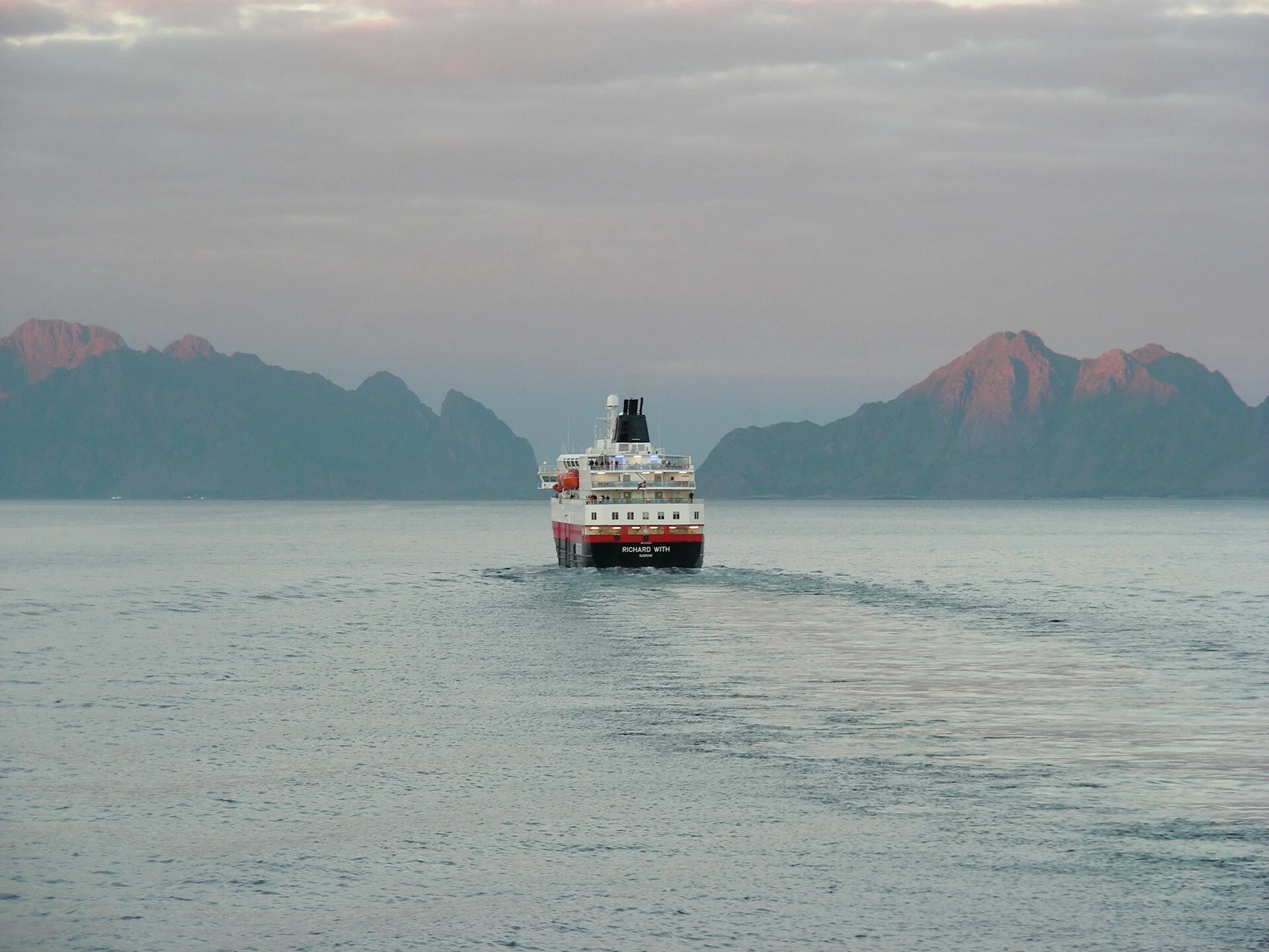 M/S Richard With Bodø Norge HGR 65967 Fotokonkurrence