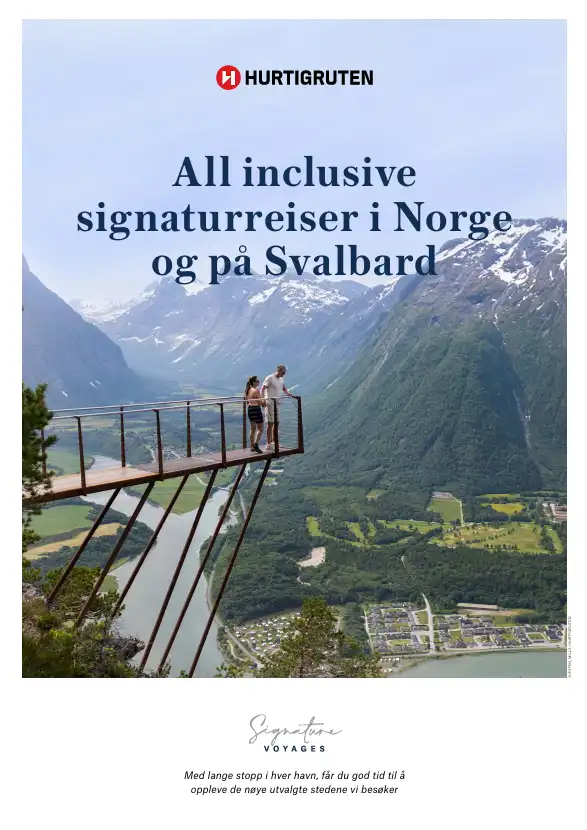 Brochure Signaturreiser front page