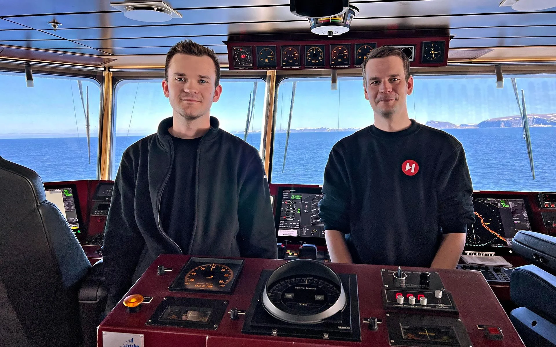 isak and older brother daniel both as able seaman onboard ms nor.09fcd220560e