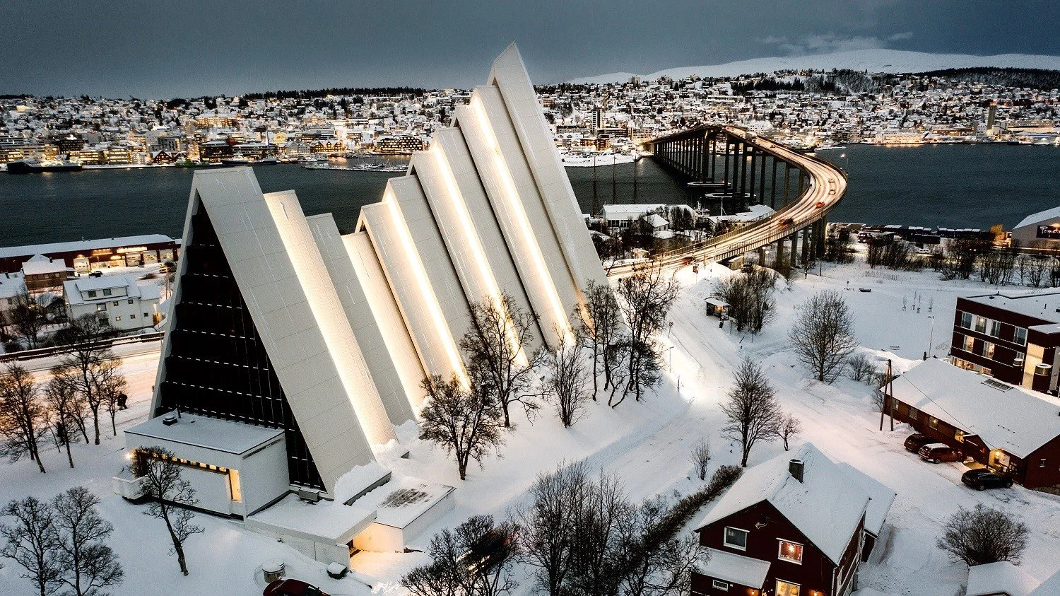 Tromsø's most recognisable landmark is the Arctic Cathedral