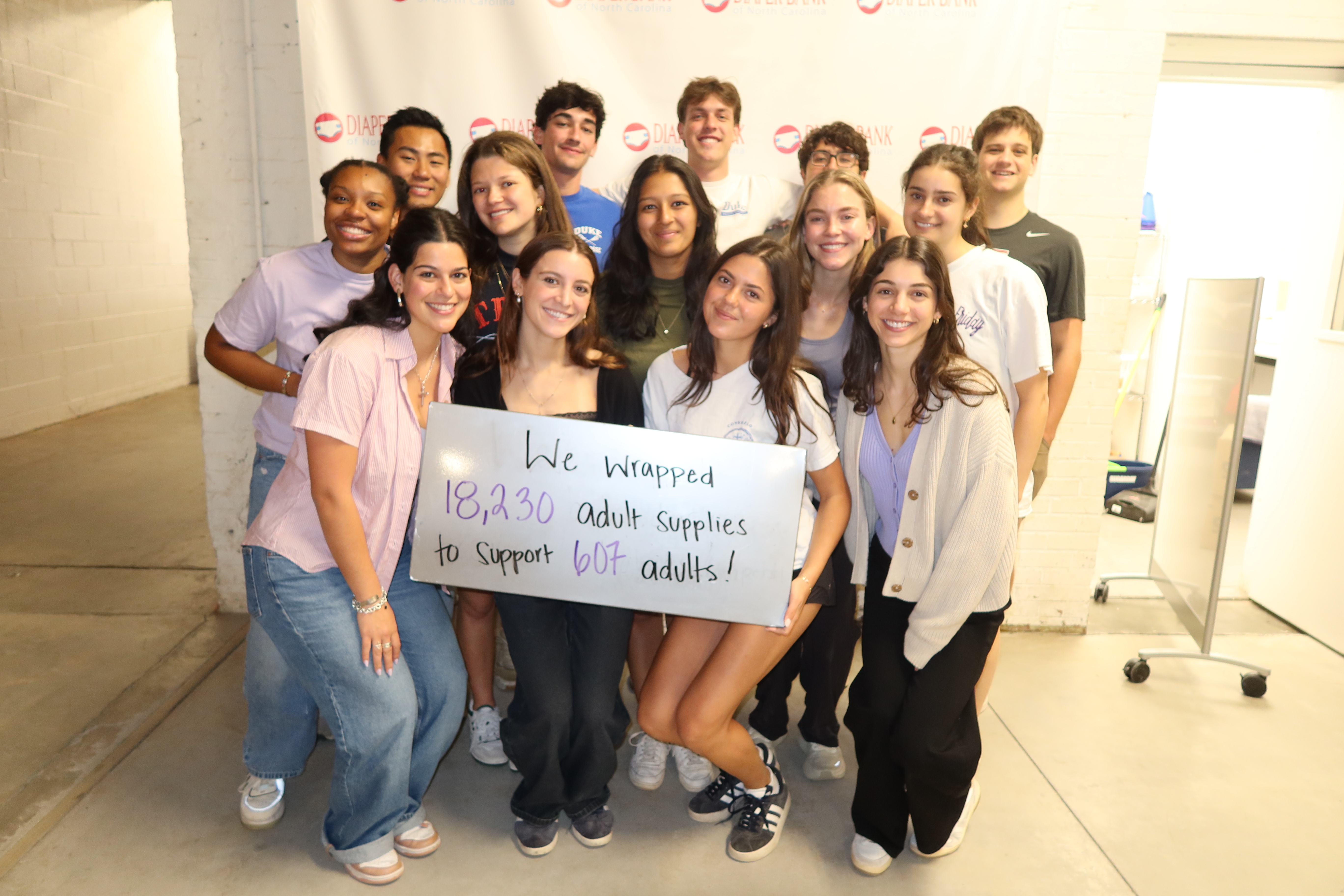 Diaper Bank of NC Service Day