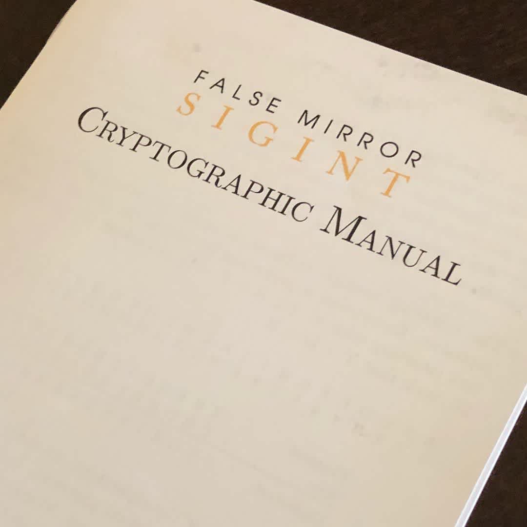 Cryptographic Manual