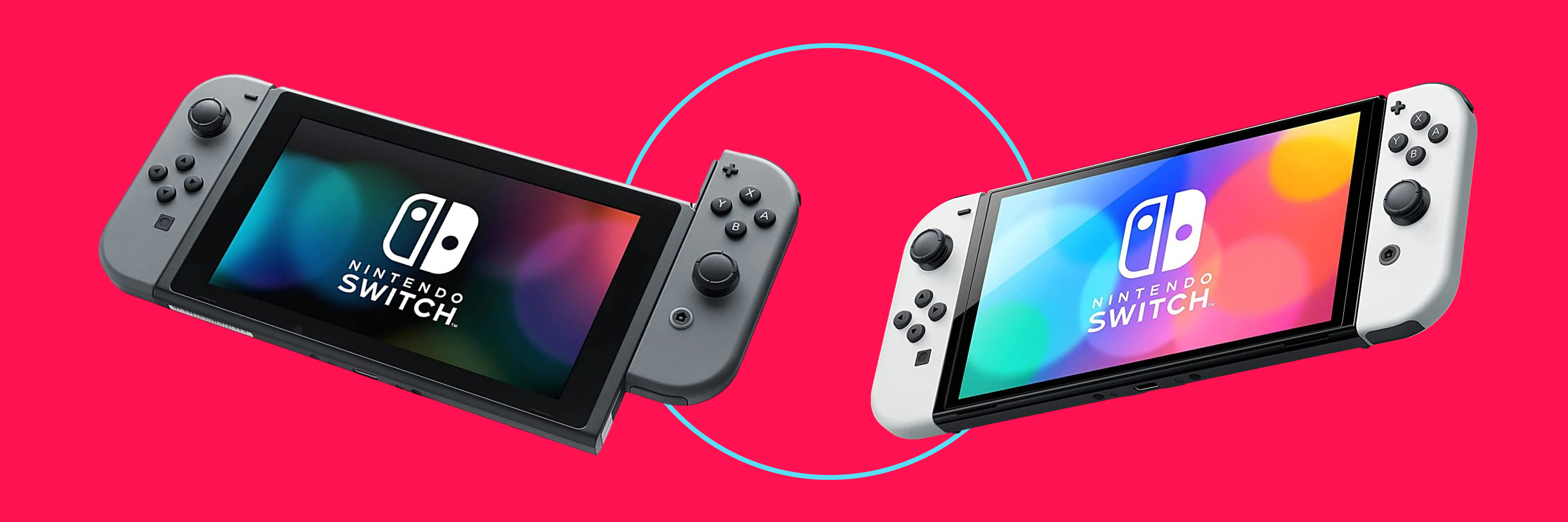 Nintendo Switch OLED vs. Original - Screen Resolution and Size