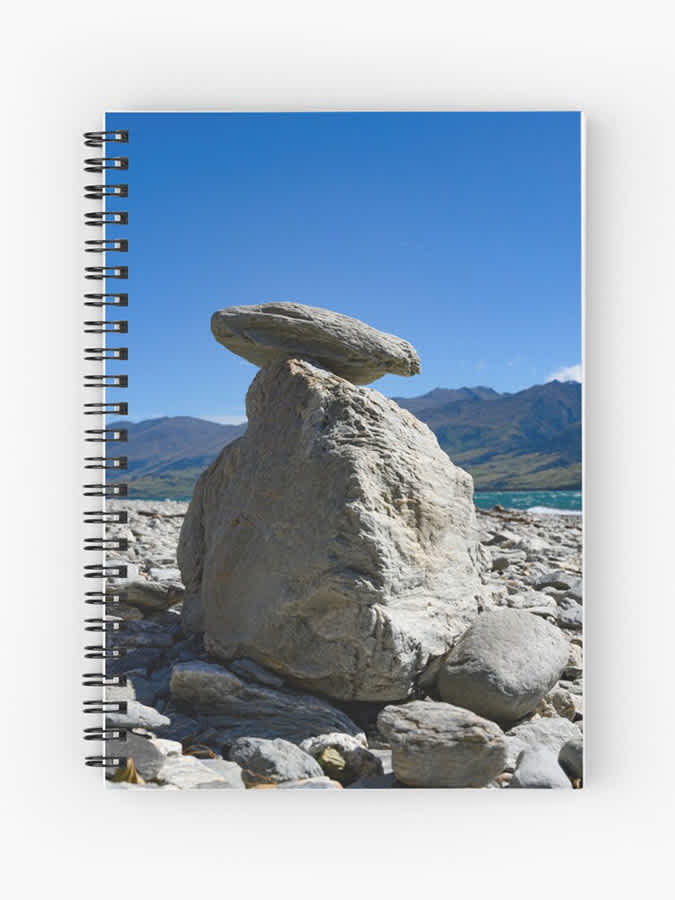 An example of spiral notebook by Light Play Images.