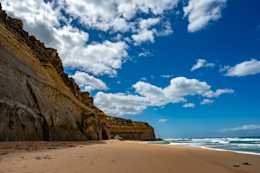 Photograph of Gibson Beach along the Great Ocean Road in Victoria, Australia.