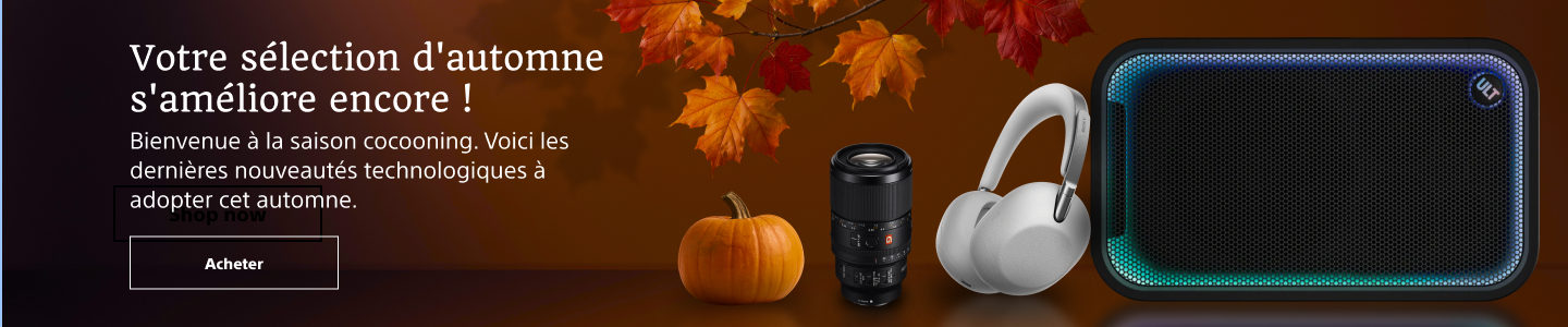 Votre sélection d'automne s'améliore encore !