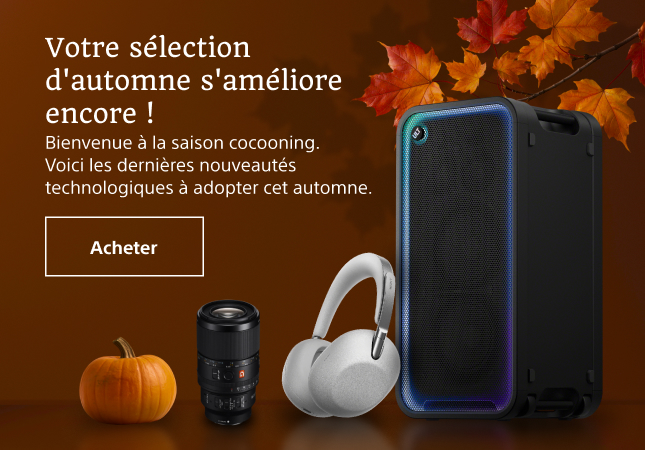 Votre sélection d'automne s'améliore encore !