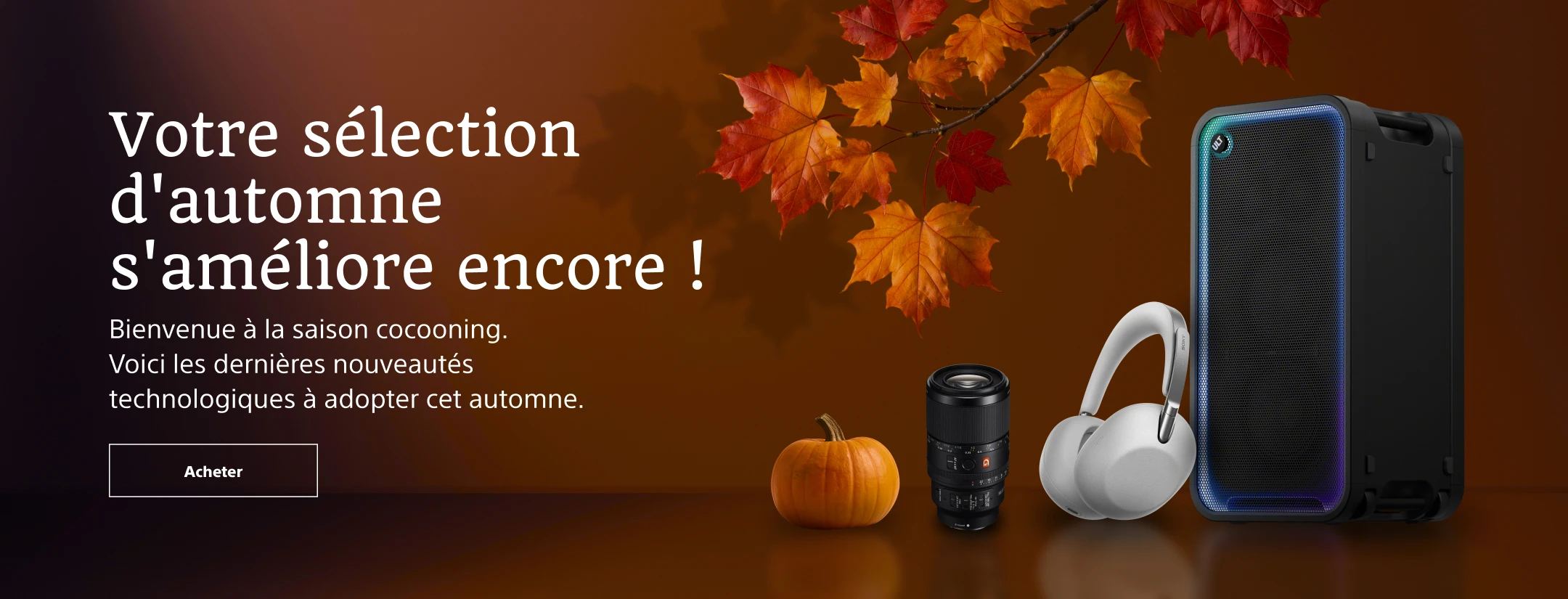 Votre sélection d'automne s'améliore encore !