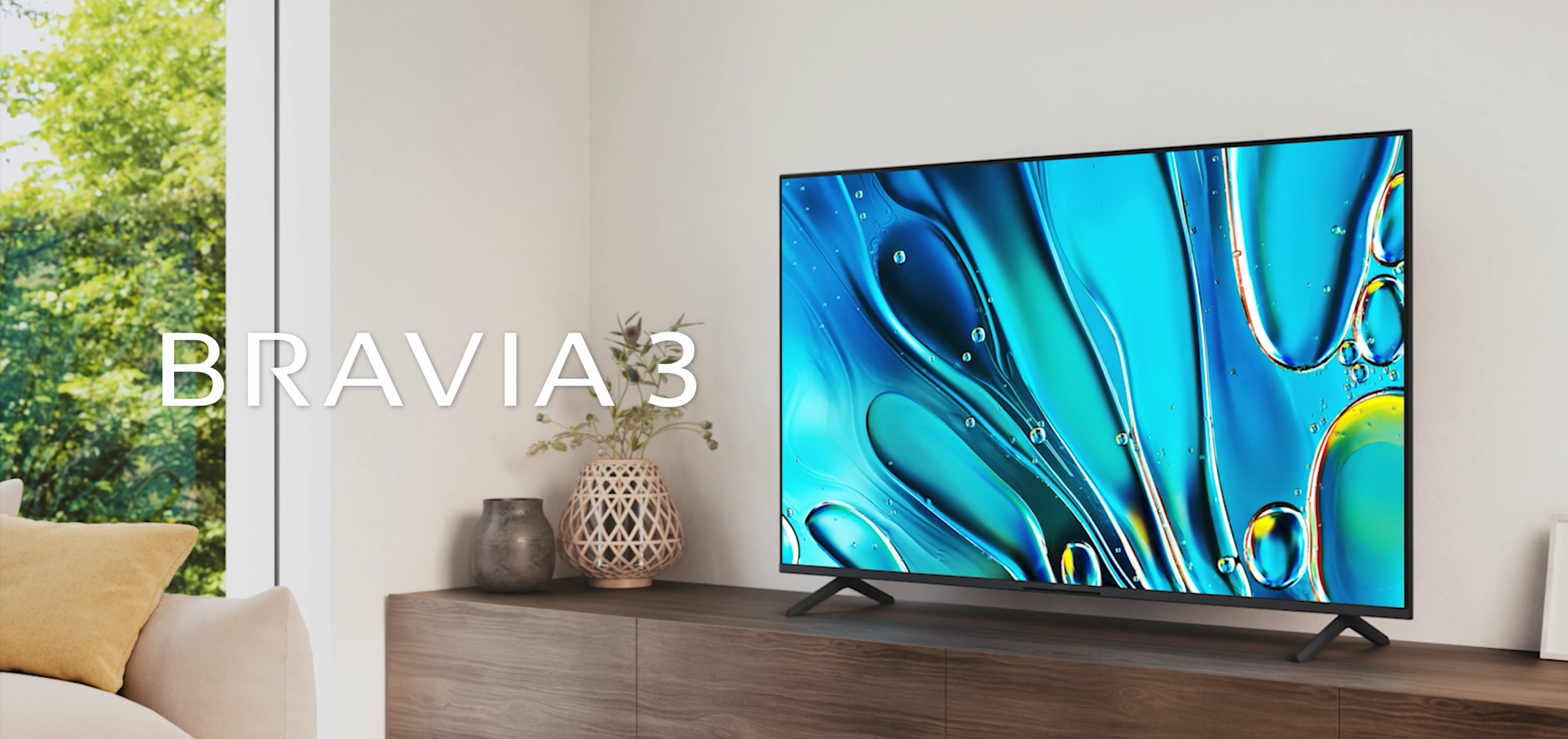 Sony BRAVIA 3 43” class LED 4K HDR Google TV (2024) | K-43S30
