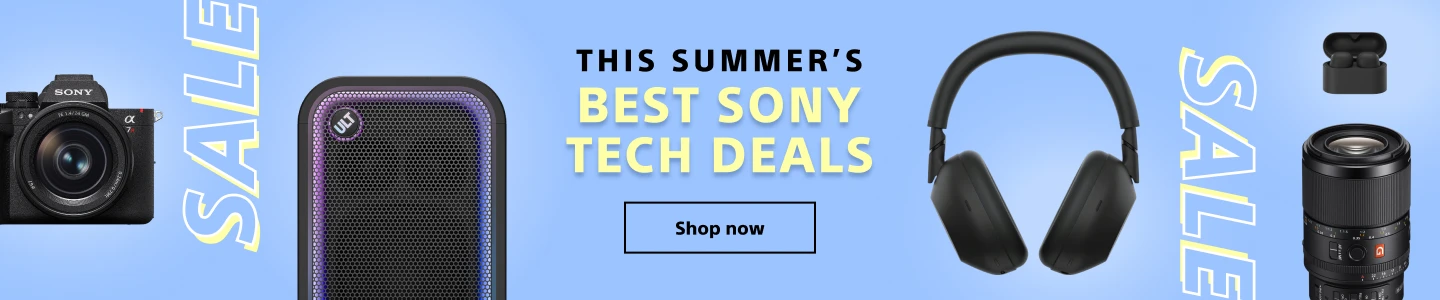 This Summer’s Best Sony Tech Deals