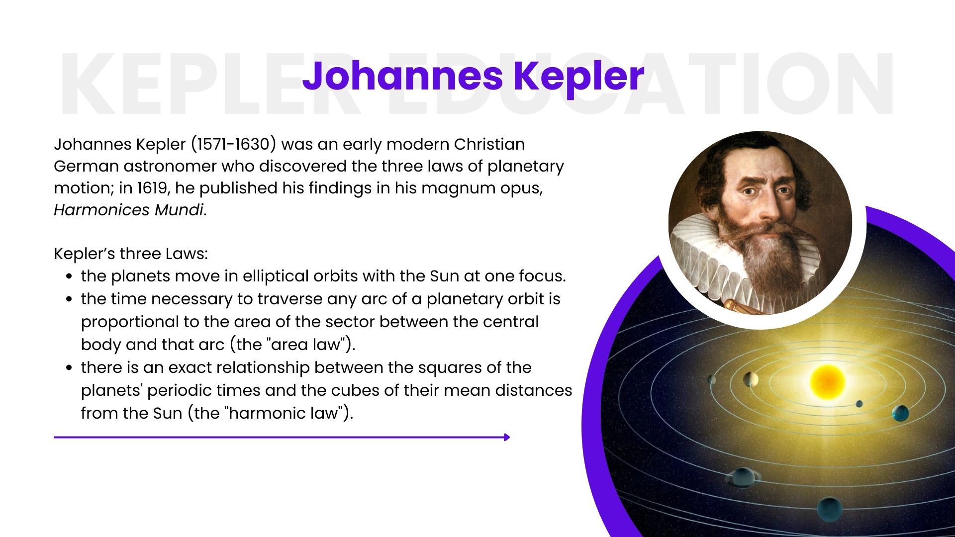 Johannes Kepler Bio