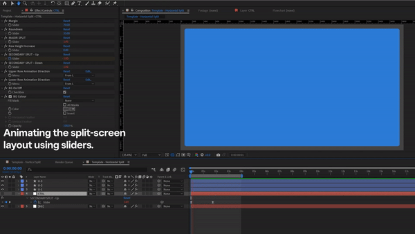 Automated Split Screen System Tutorial Snippet03