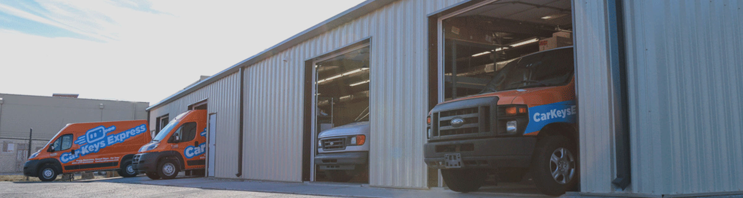 Car Keys Express builds service vehicle upfitting facility.