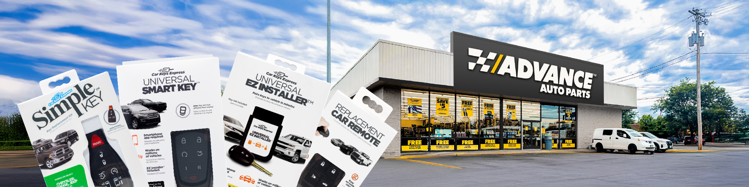  Car Keys Express Wins Contract With Advance Auto Parts –  Expands In-Store Key Program Assortment