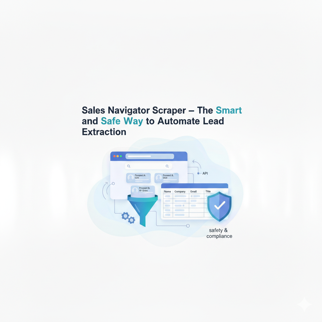 Sales Navigator Scraper: Extract Qualified B2B Leads Safely and Efficiently