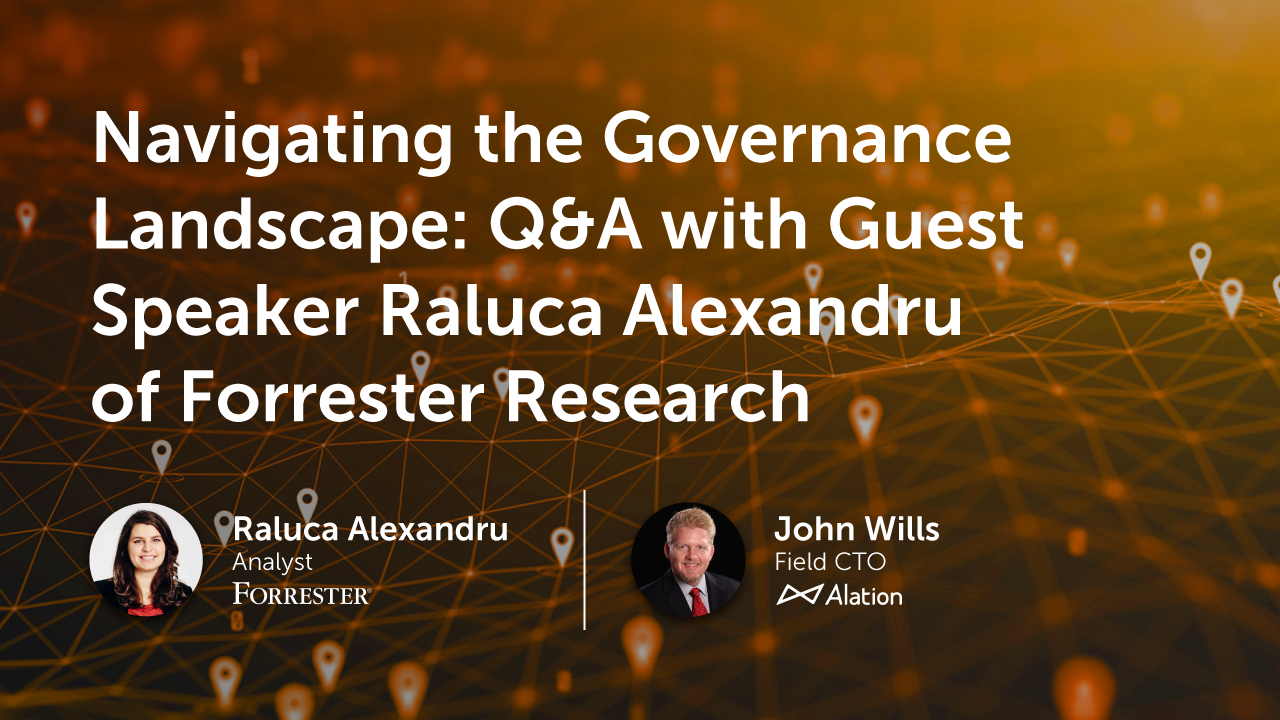 Governance Navigation: Q&A with Raluca Alexandru | Alation