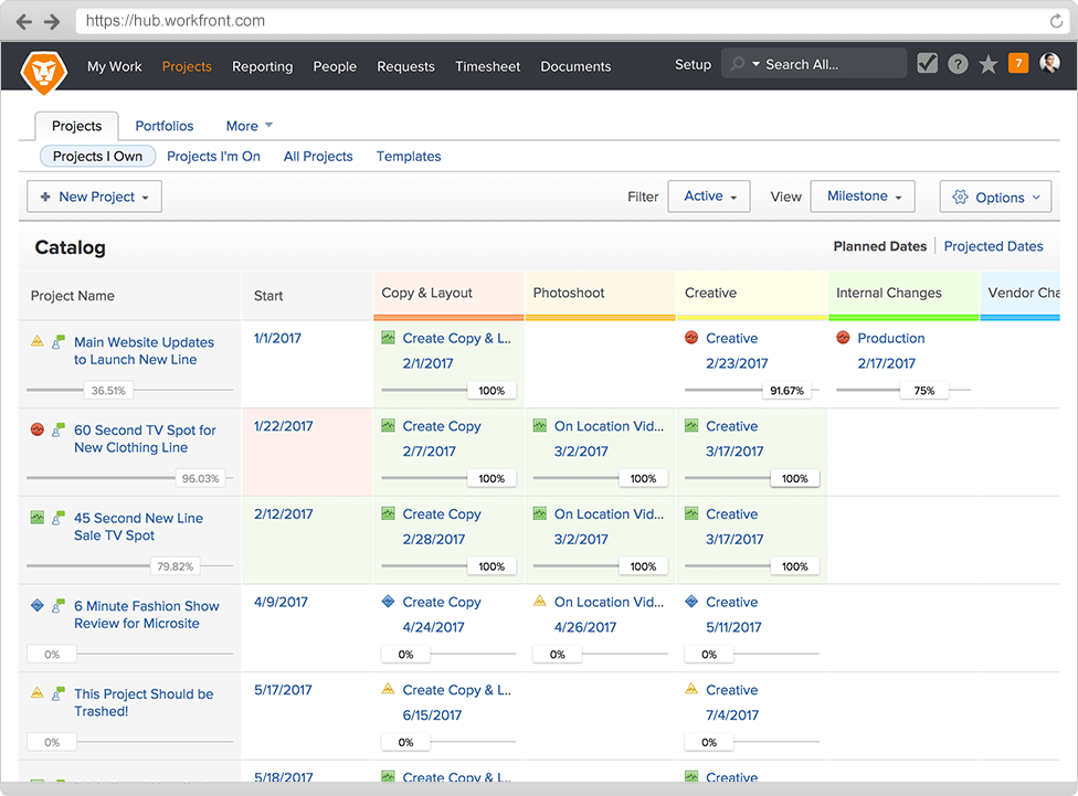 Some of the top software projects in Roweb's portfolio 