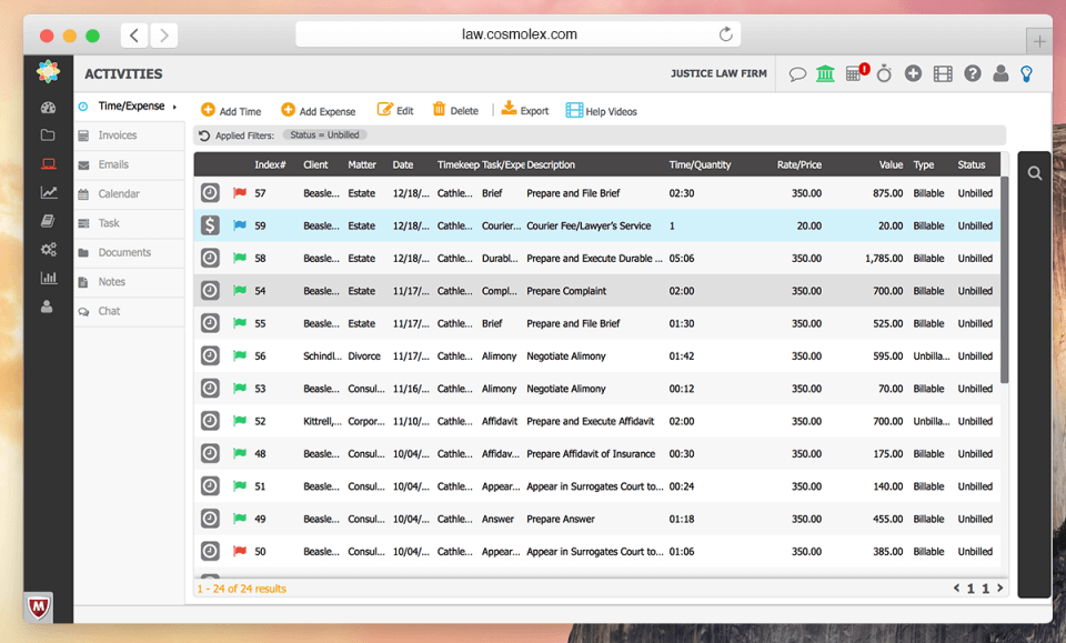 law practice management software for mac