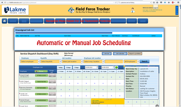 Plumbing Service Software - Scheduling, Dispatching, CRM