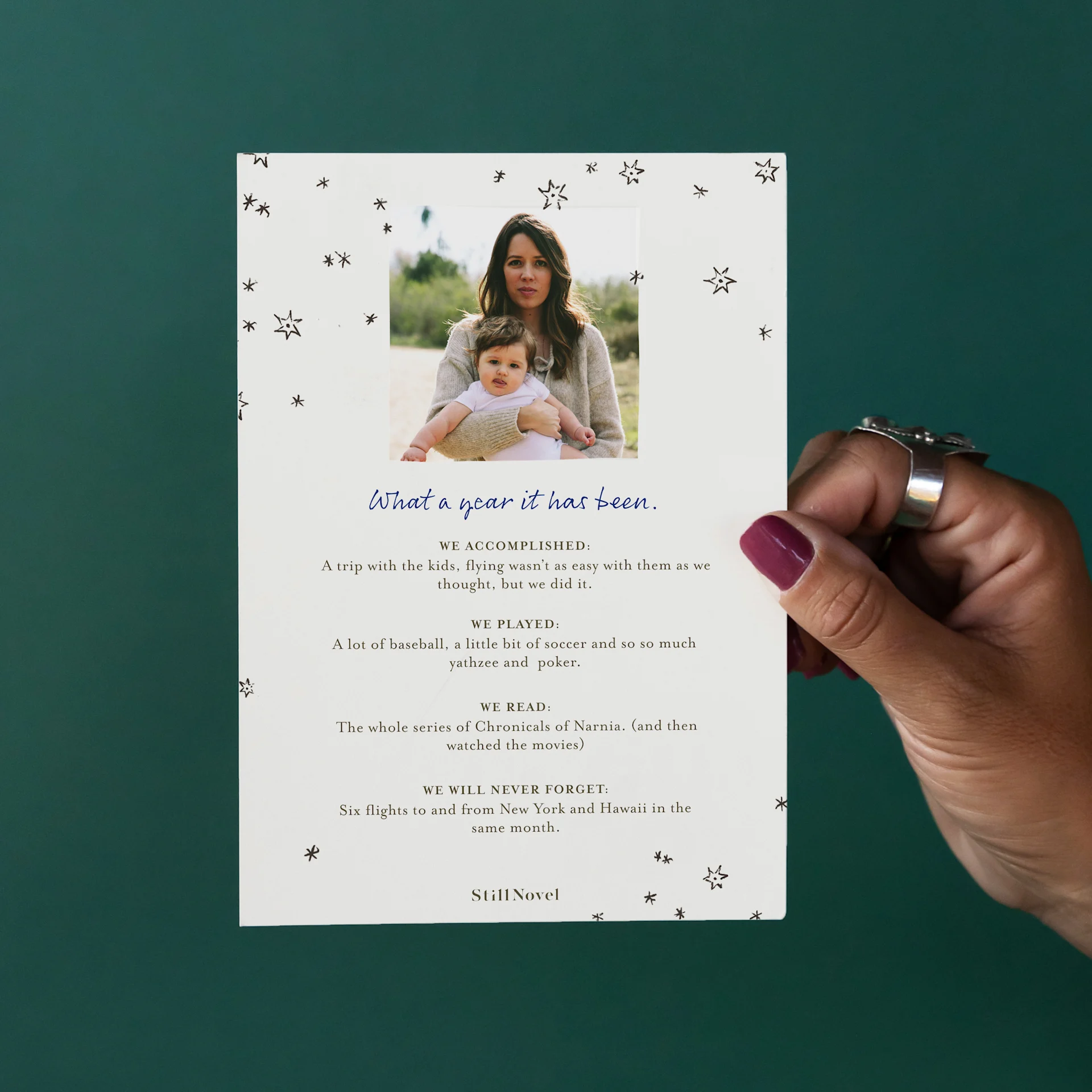 backside card pen and paper