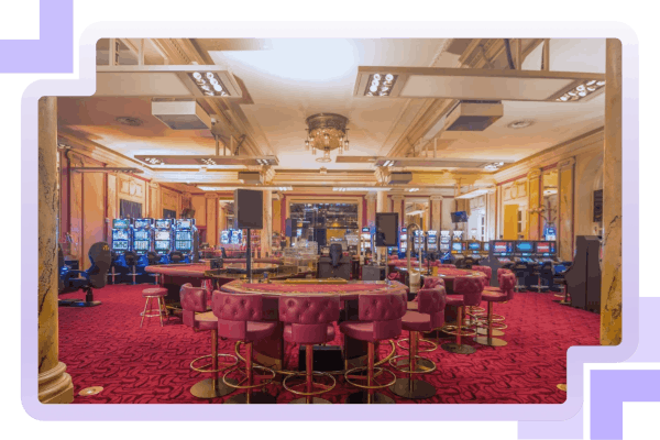 Tischspiele und Spielautomaten im Casino Luzern