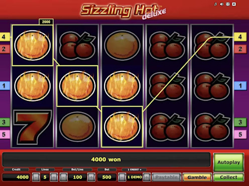 Sizzling Hot Deluxe Screenshot 2