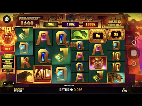 Aztec Gold Extra Gold Megaways™ Screenshot 1