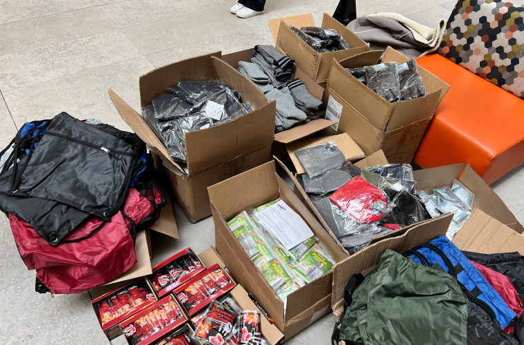 January Blanket Drive care package items