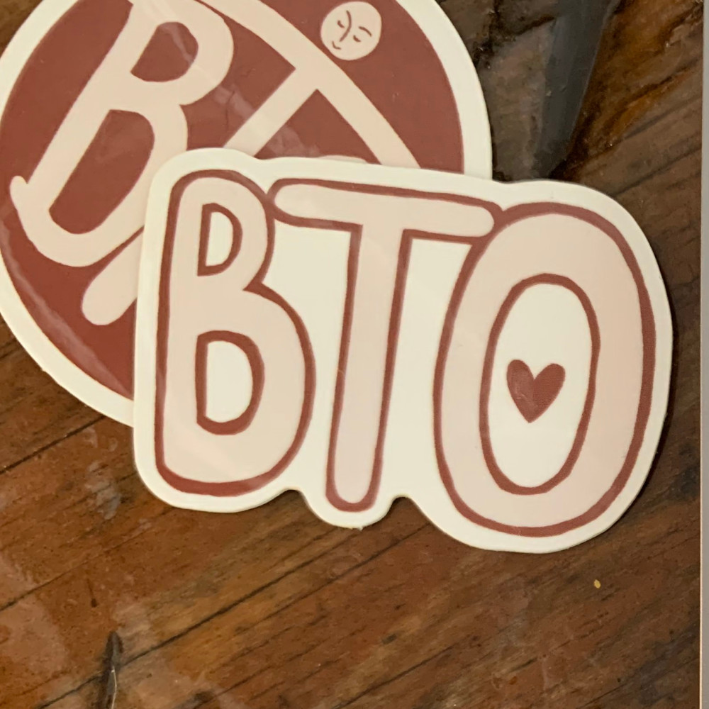 Image of Stickers 3-pack item, showing two sticker designs.