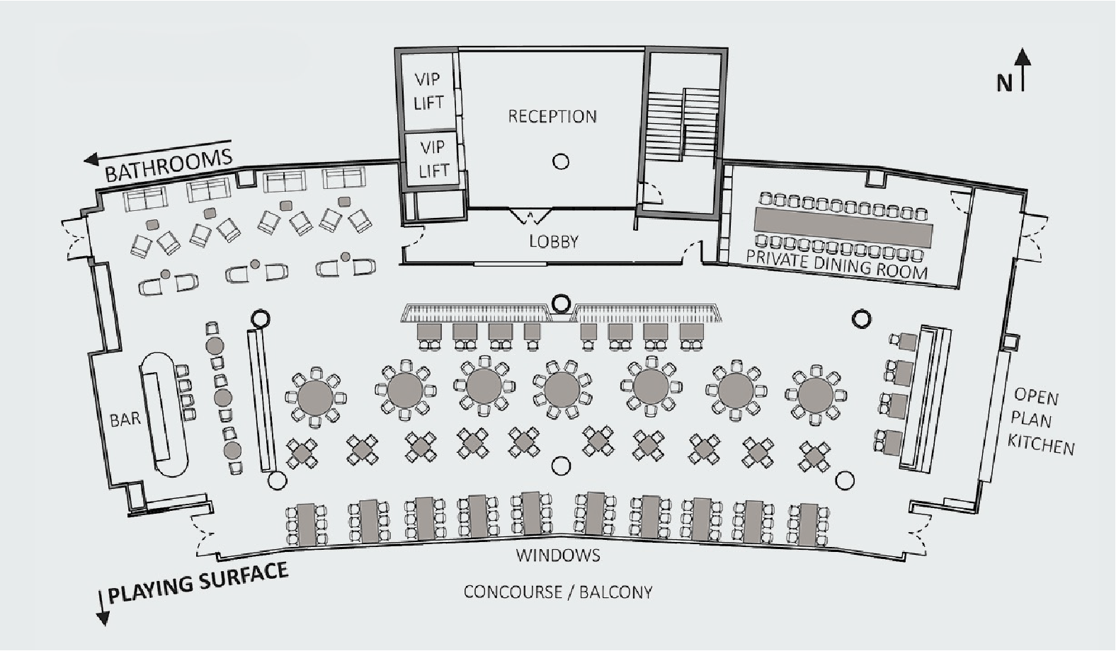 5.3 Pitch Dimensions and Surrounding Areas