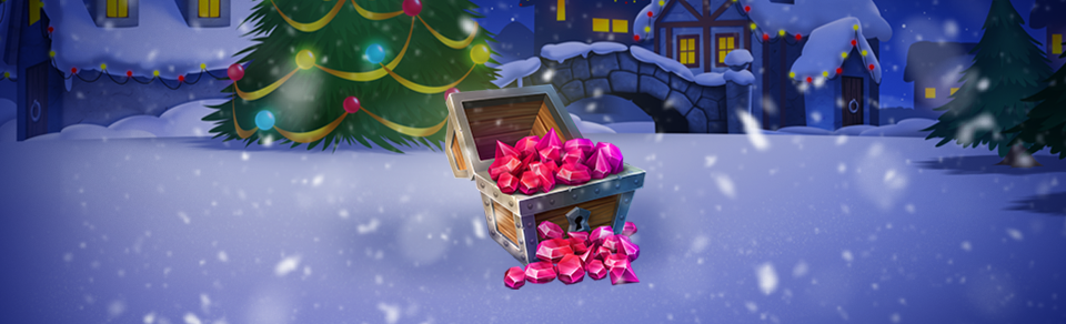 MEDIUM SANTA'S GEM SACK