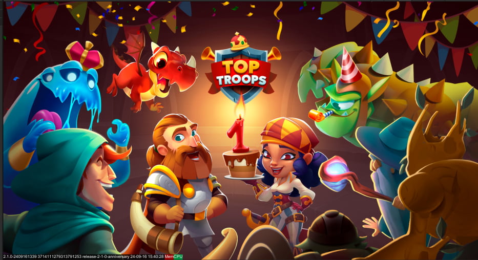 Top Troops 1 Year Anniversary