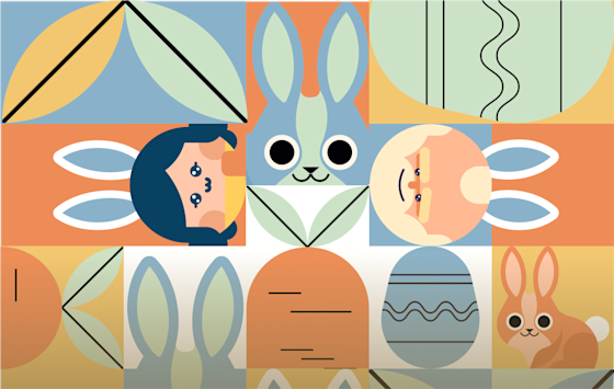 Two Dots Easter 2025