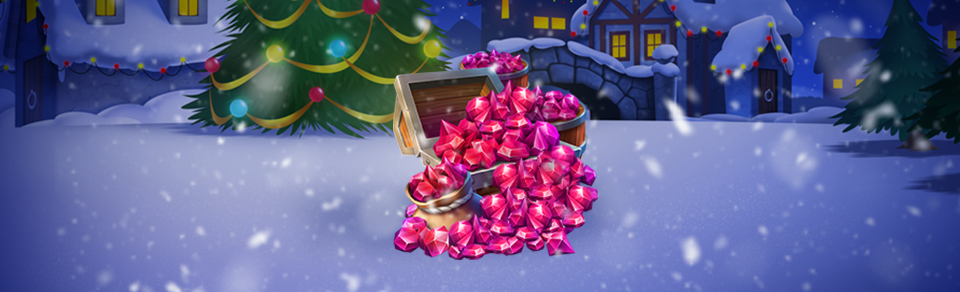 GIANT SANTA'S GEM SACK