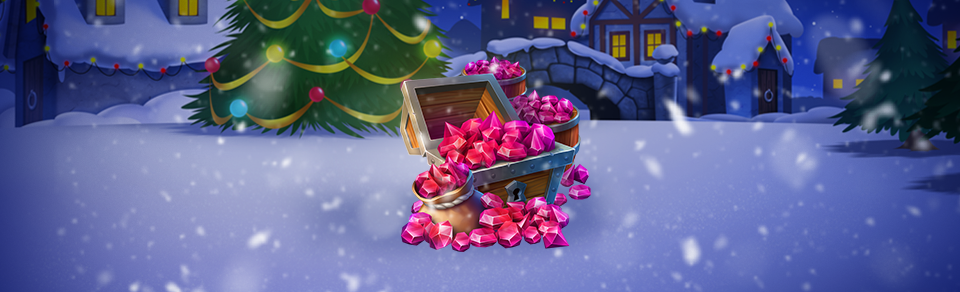 LARGE SANTA'S GEM SACK