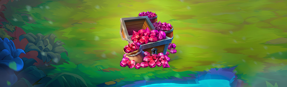 LARGE GARDEN GEM BASKET