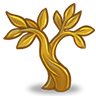 Gouden boomscheut