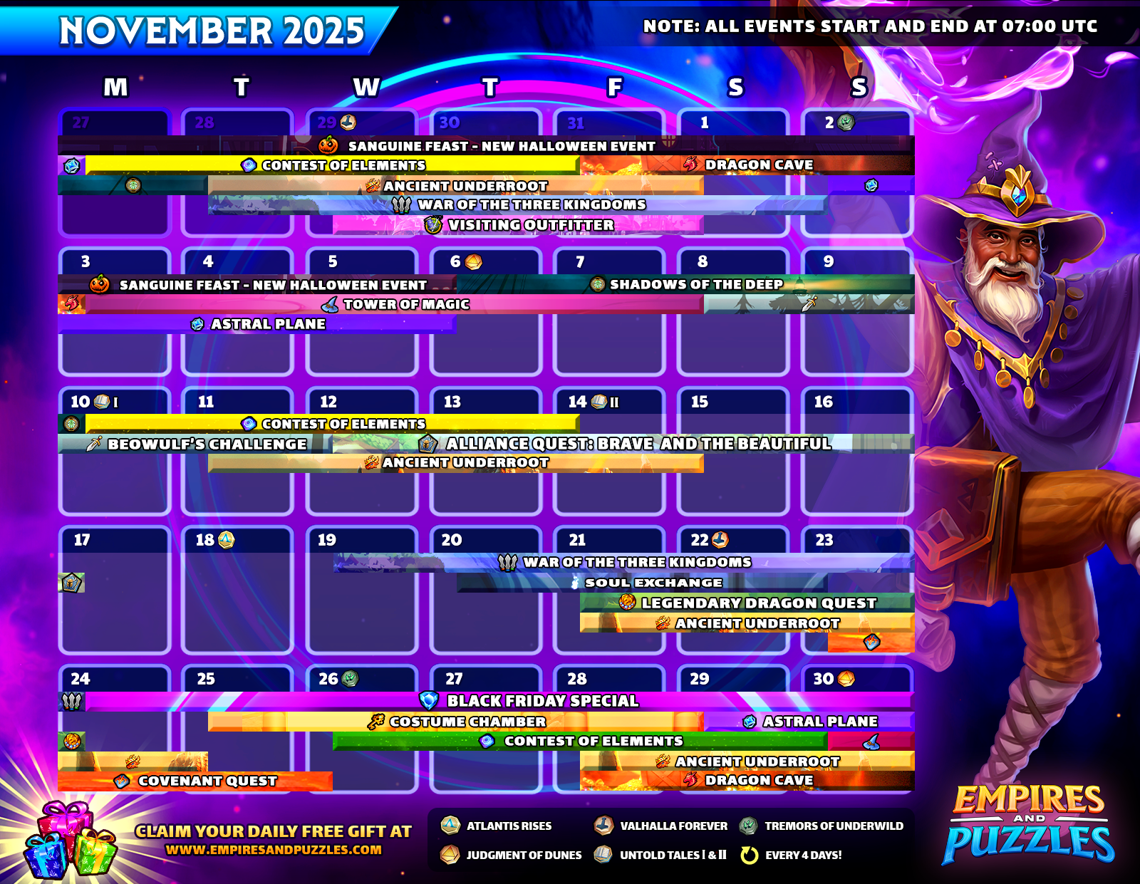 November 2025 Calendar