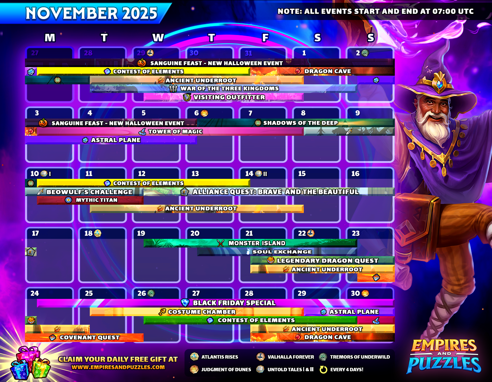 November 2025 Calendar