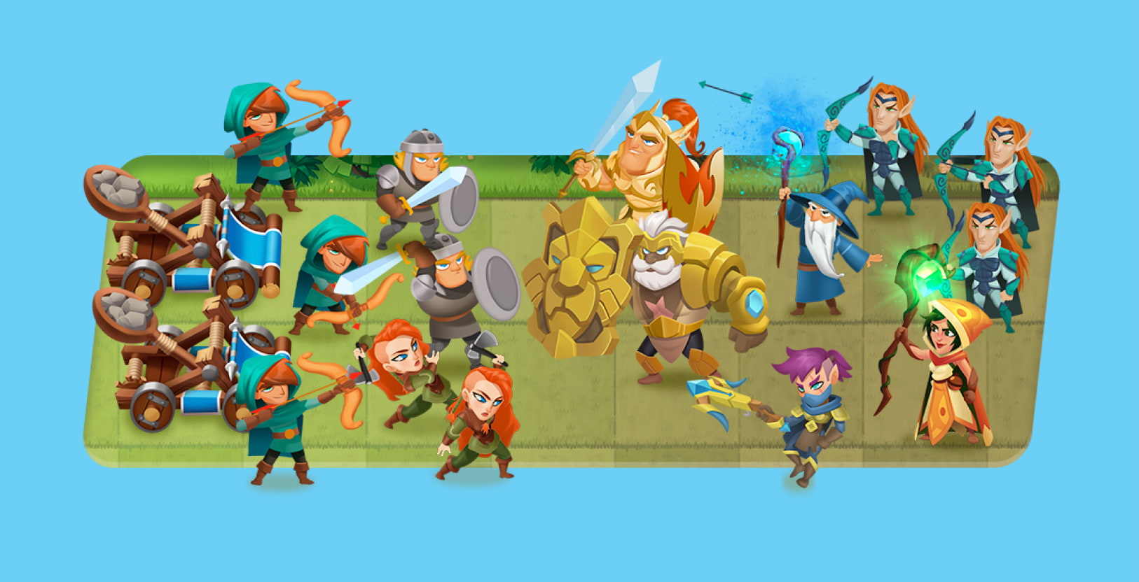 Top Troops - Game Key Feature - Dominate Background