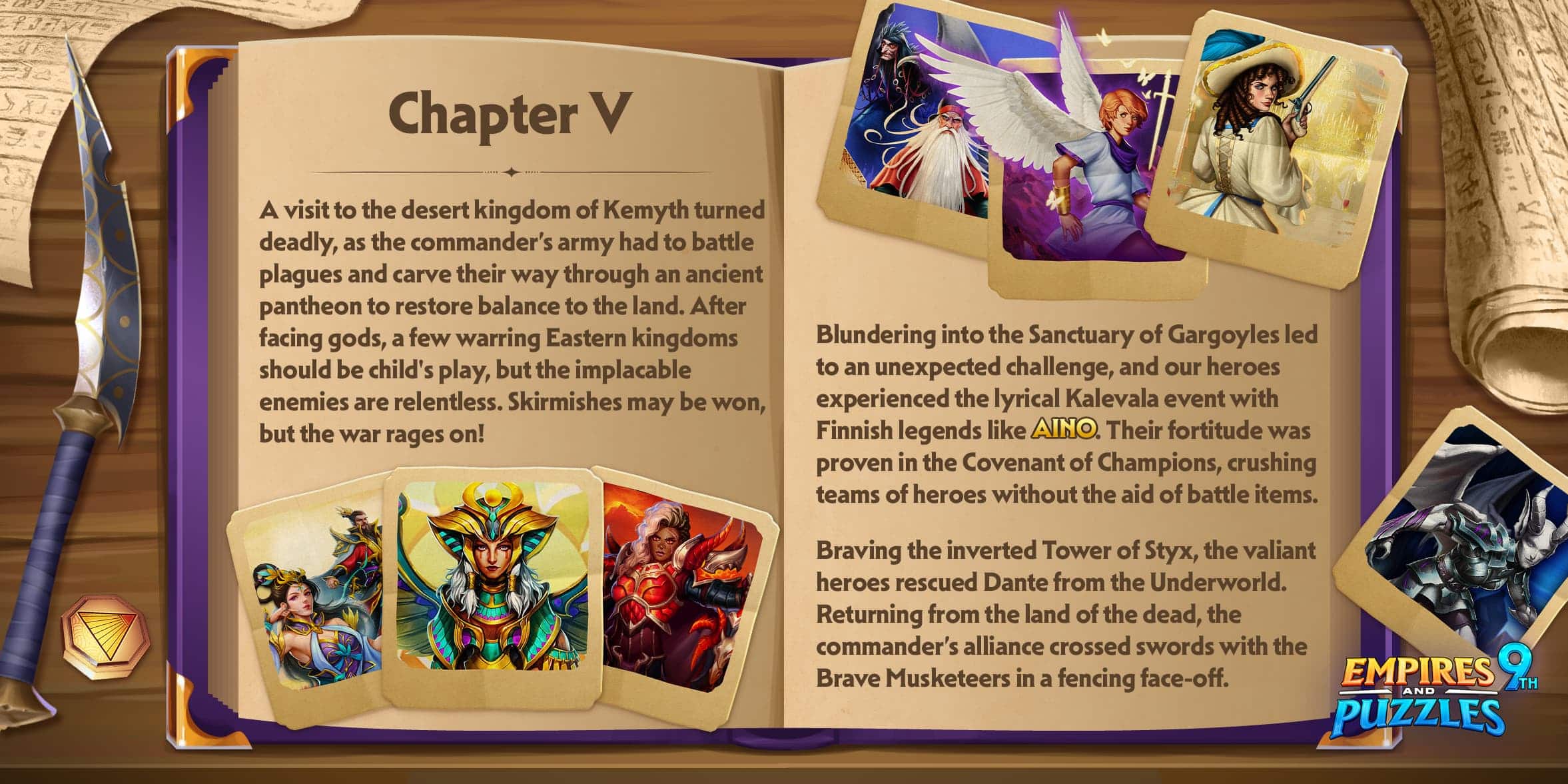 Empires & Puzzles History: Chapter 5