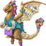 アートラクガキツメドラゴン